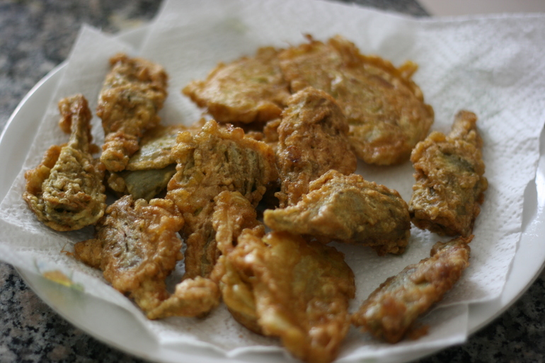 Артишоки и фенхель фри