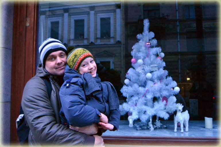 Короткие новогодние деньки в Петербурге