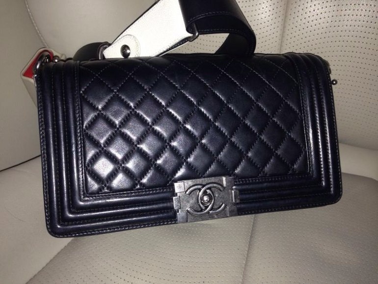 Chanel Le Boy ОРИГИНАЛ б/у в отличном состоянии Медиум