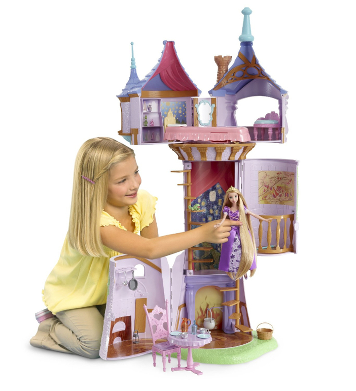 Большая башня для Рапунцель. Mattel. Почта.