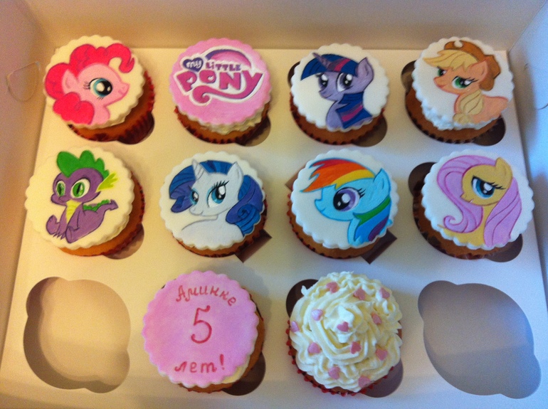 Капкейки My little pony