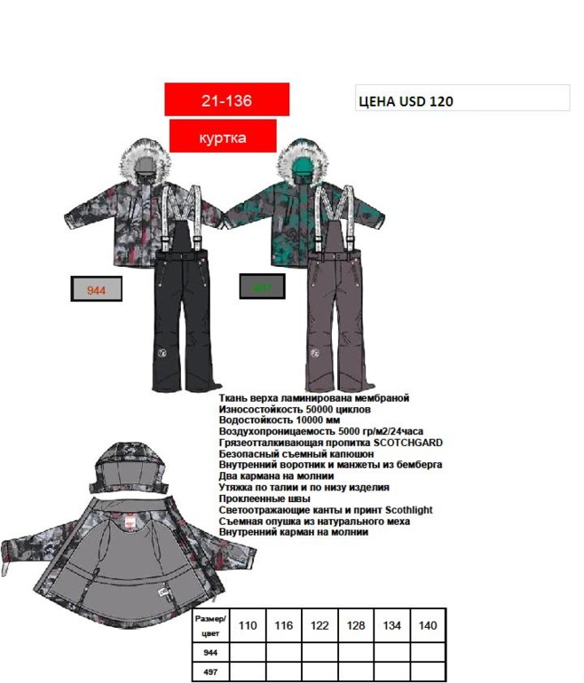 Принимаю предзаказ зима 2014-15 мембраны США *R*e*d* Z*e*r*o*e*s*™