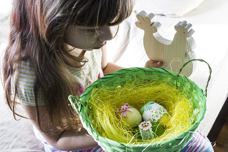 Wood box №3. Easter. Пасхальный ящик. Simple Things