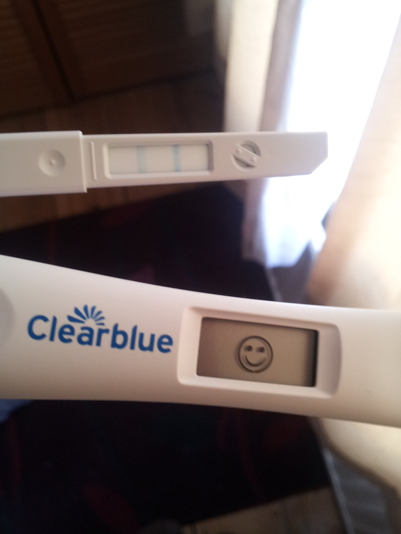 Положительный тест на О Clearblue