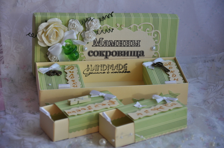 Новые коробочки "Мамины сокровища" в наличии и для дисков.