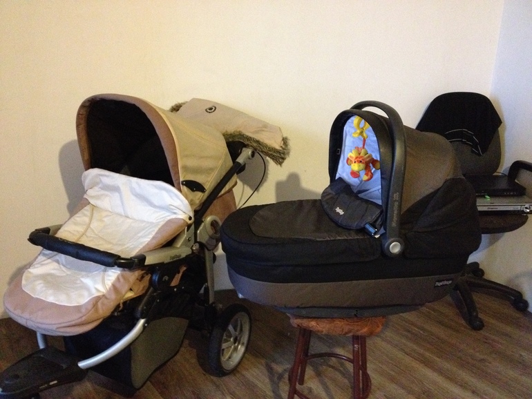 Коляска Peg-Perego GT3 (2 в 1)+подарки за 18000 рублей