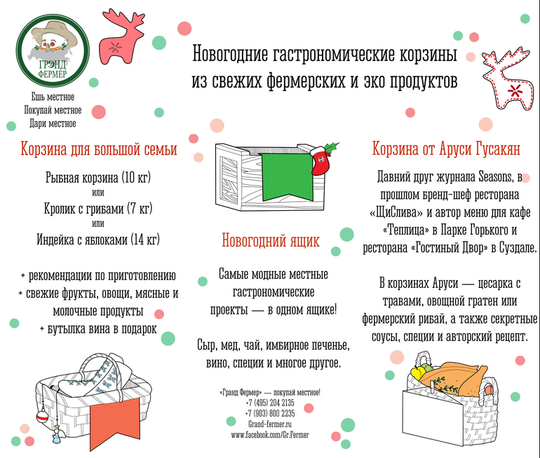 Новогодние корзины