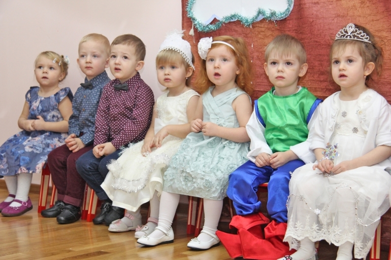Новый год в саду.
