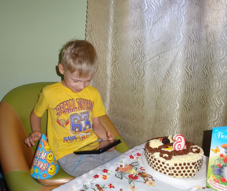 Cыночку 6 лет