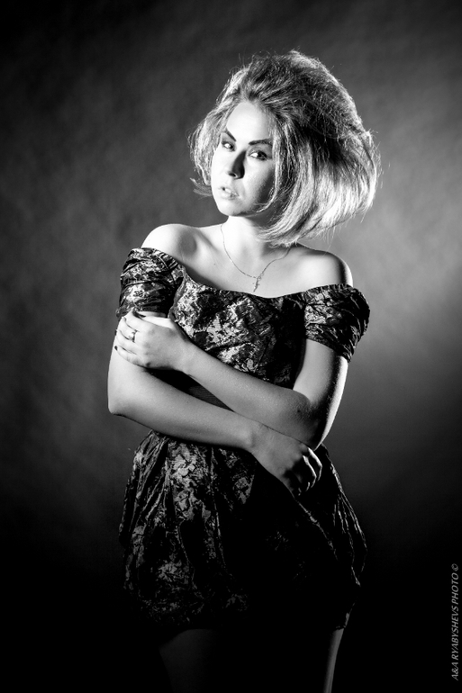 Black & white photo