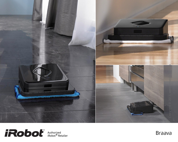 Роботы-пылесосы iRobot Roomba, Scooba, Braava