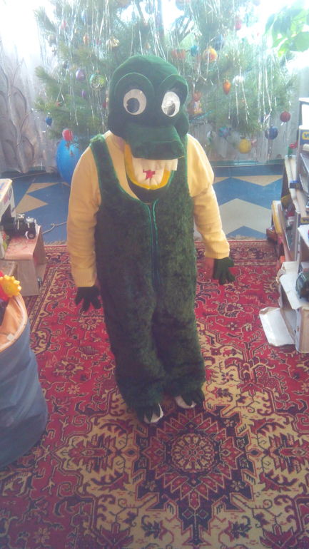 Костюм аллигатора