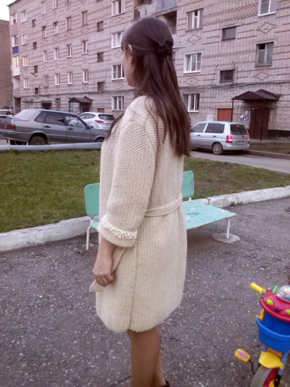 пальто-кардиган