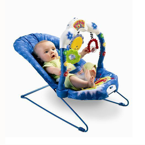 Шезлонг "Ударяй и играй" Fisher-Price