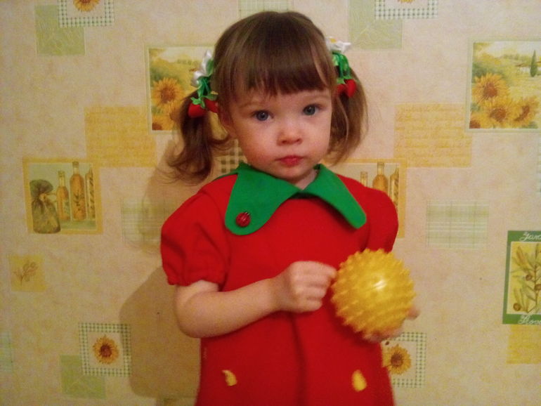 новогодний наряд для доченьки!