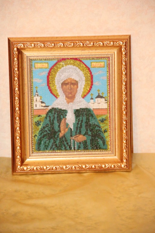 Николай Чудотворец и Матронушка (Кроше)