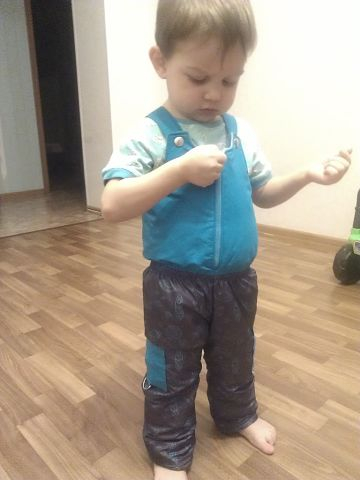 Сынок одет к весне