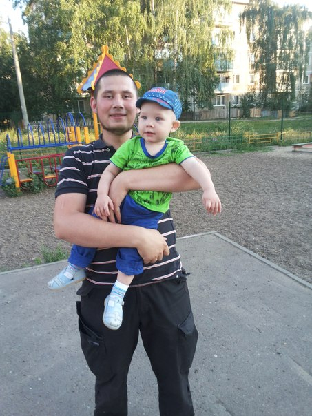 наша прогулка с папой