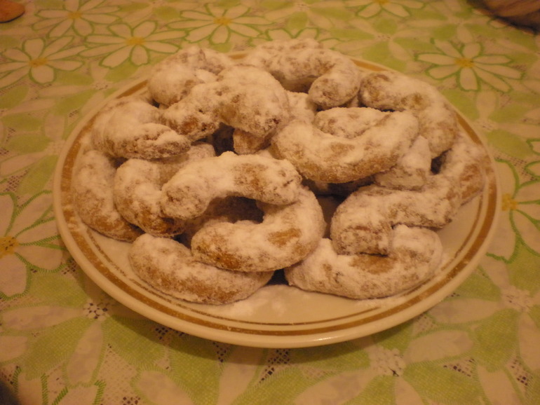 печеньки "коричные рогалики"