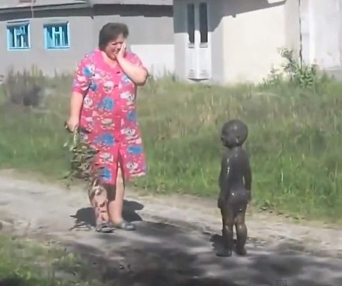 Рука не поднялась ))
