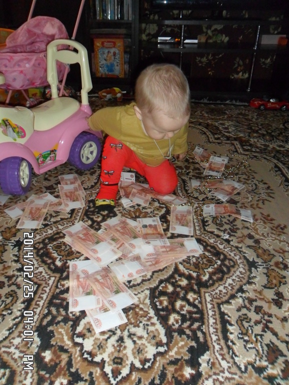 Немножко маме насорю......