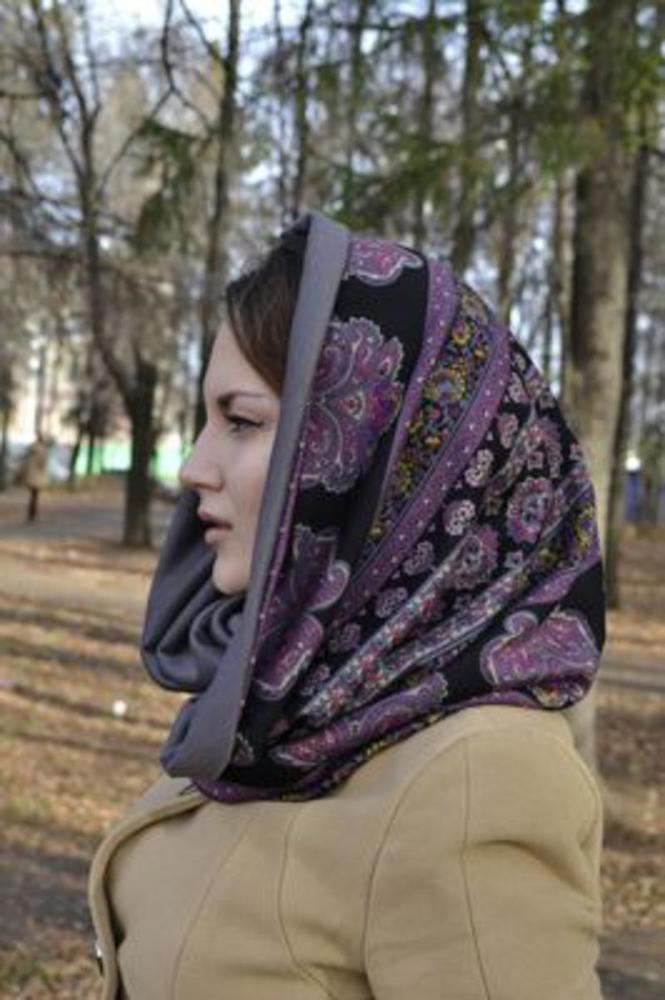Шарф женский своими руками