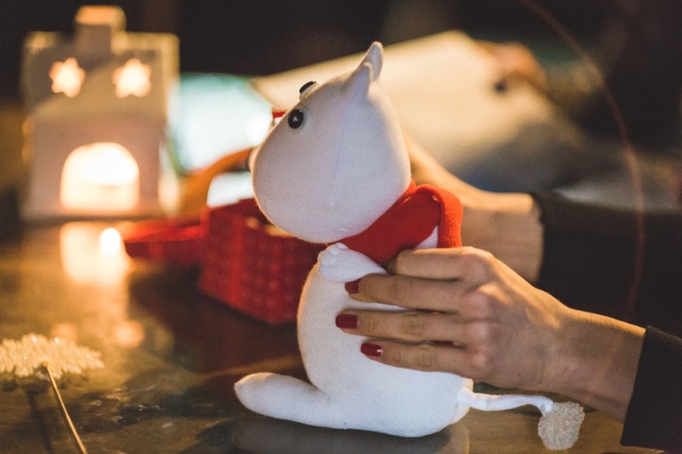 А мы видели настоящих Муми-троллей!