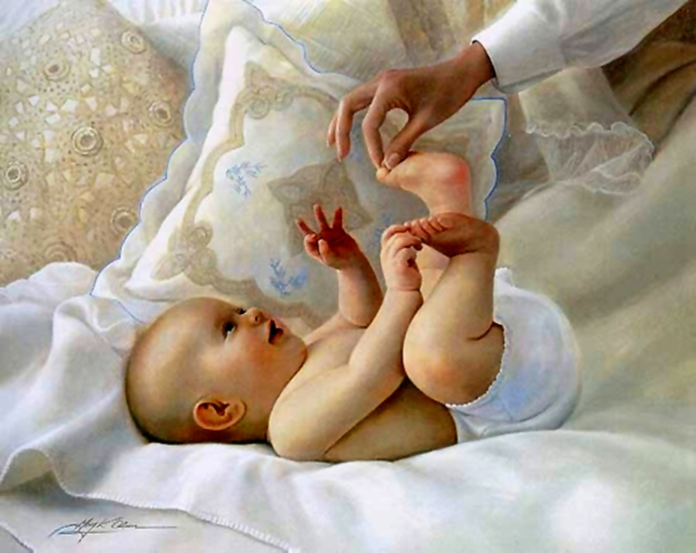 Фото спящих младенцев