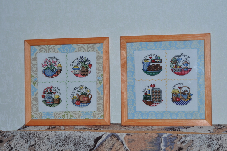 Вышивки и кухня