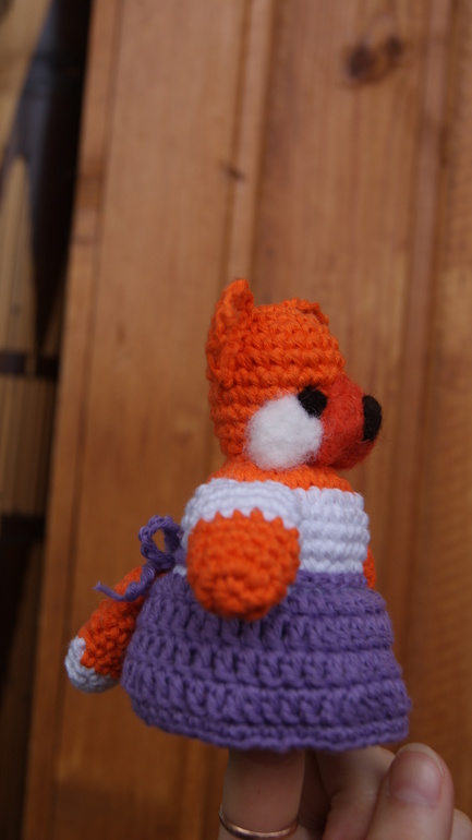 пальчиковый театр. лисичка.