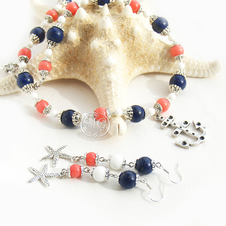 "Морская сказка" - колье