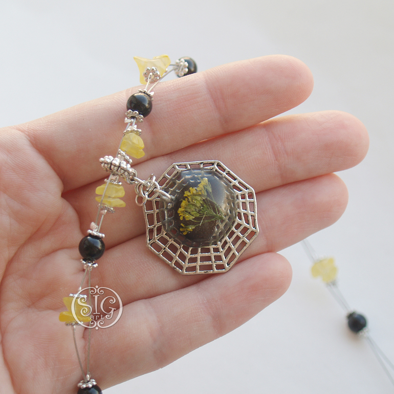 "Лунный свет" - комплект украшений