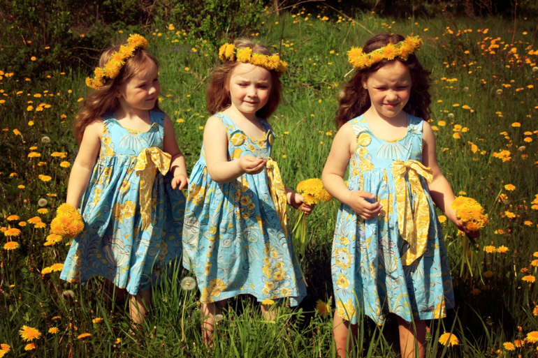 мои солнечные тройняшки