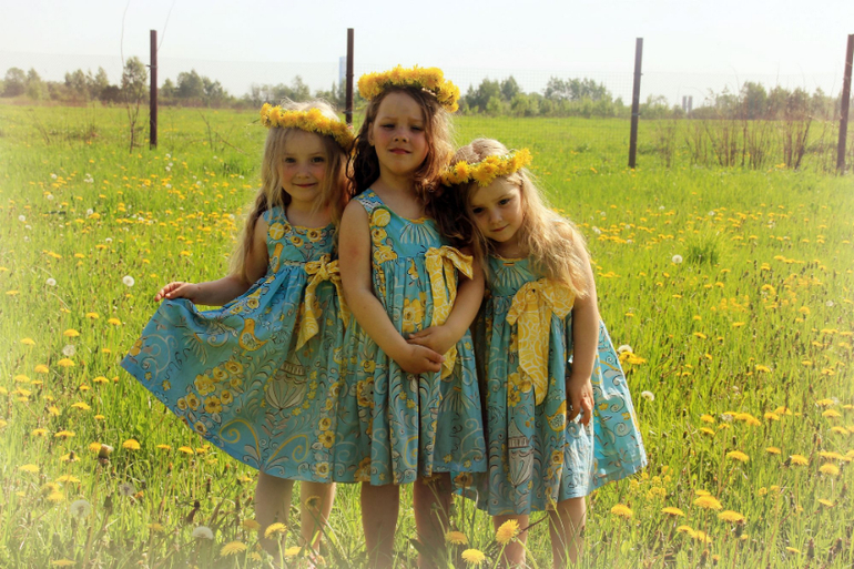 мои солнечные тройняшки