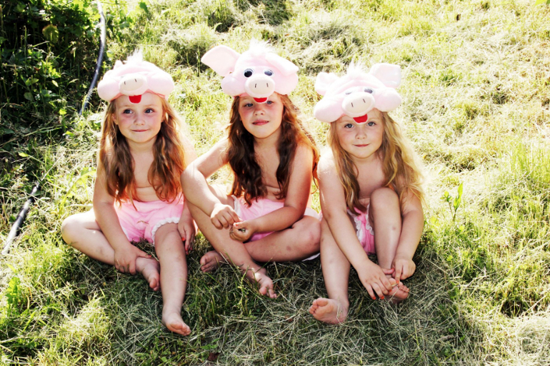 тройняшки-поросяшки