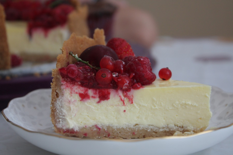 именинный чизкейк