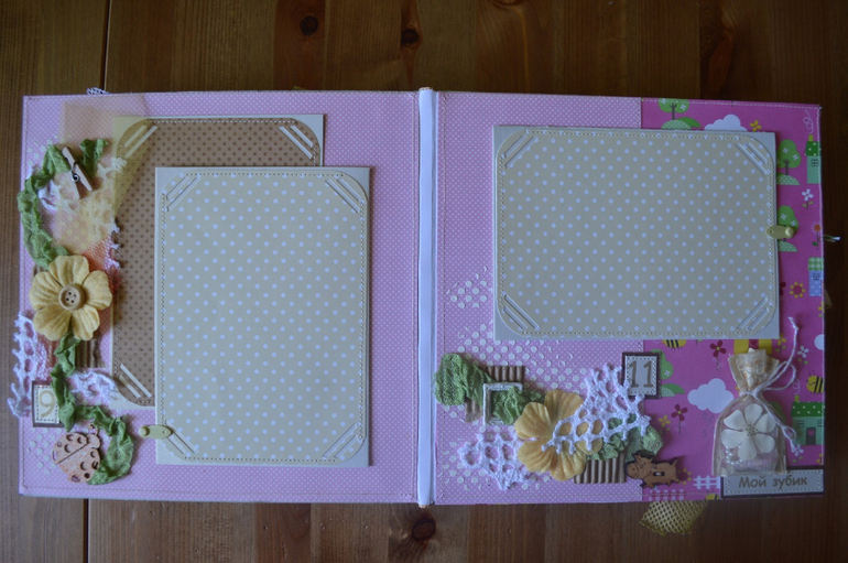 Альбом первого годика для Софьи