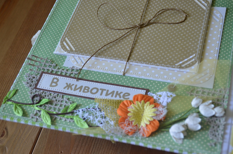 Альбом первого годика для Софьи