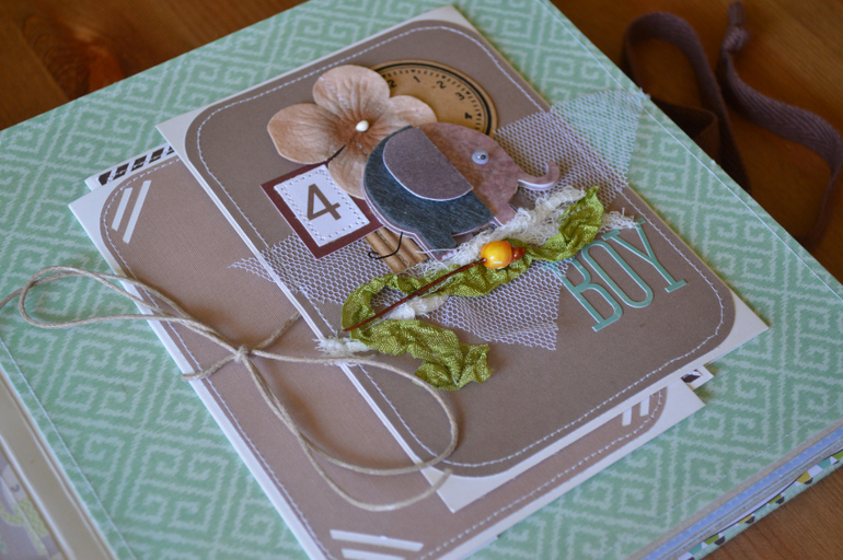 Альбом ручной работы для новорожденного + мамины сокровища