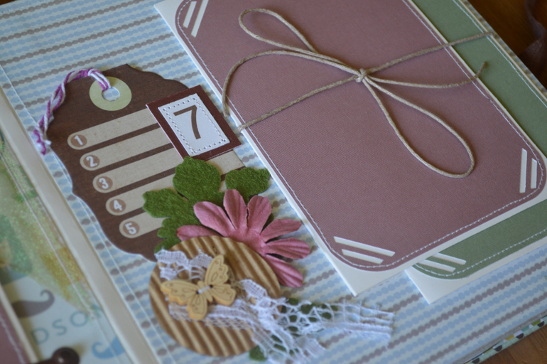 Альбом ручной работы для новорожденного + мамины сокровища