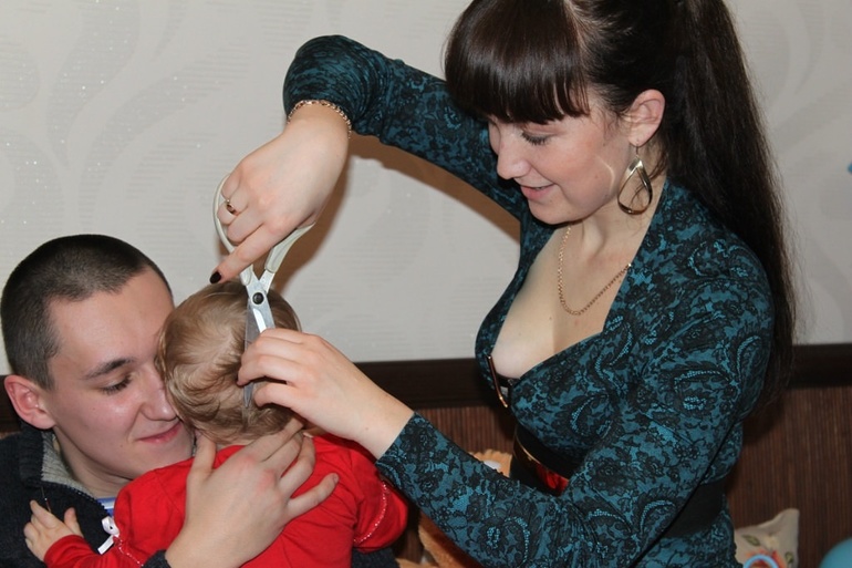 Эх...совсем большая доча:)