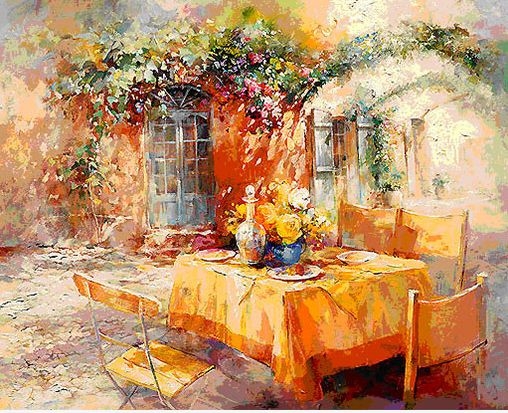 Willem Haenraets. воздушные картины