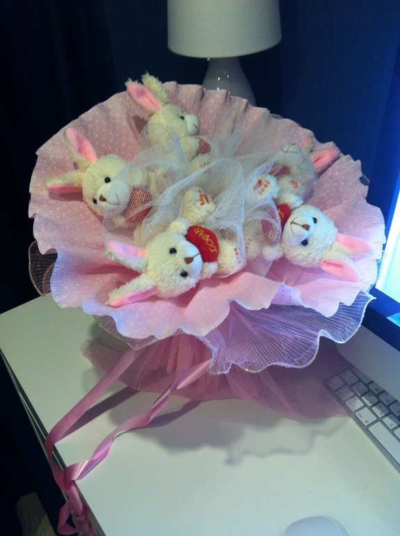 Букет из мягких игрушек