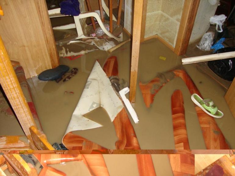 Наводнение у нас дома и на улице