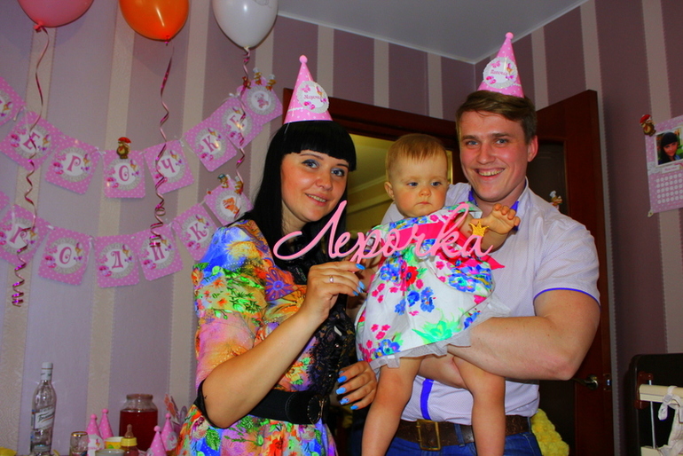 Годик нашей Доченьки***