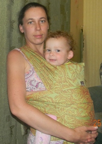 Нати шёлковые ласточки, бюджетный красивый май-слинг.