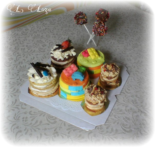 мини тортики