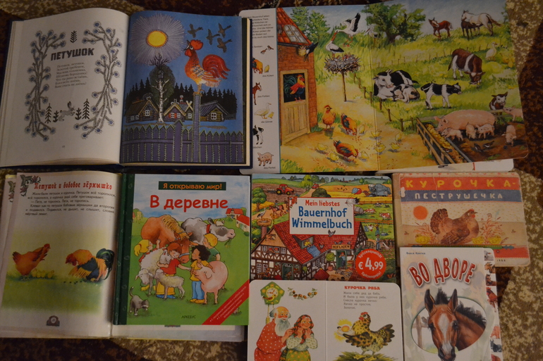 ТЗ Курица, петух, цыпленок