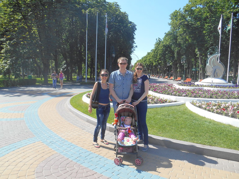 Наша прогулка в парке