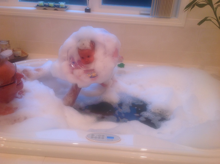 Бывает и так, или папа перестарался :))